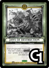 Jaws of Destruction - Foil